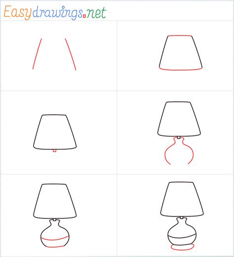 How to Draw a Lamp