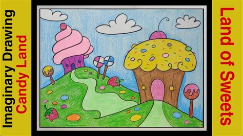 How to Draw a Land of Candy Scene