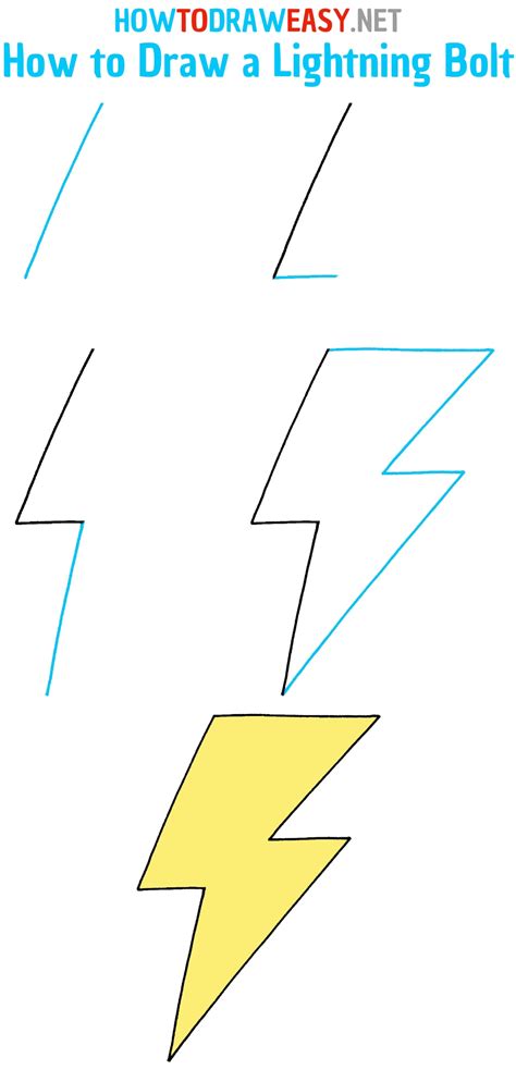 How to Draw a Lightning Bolt