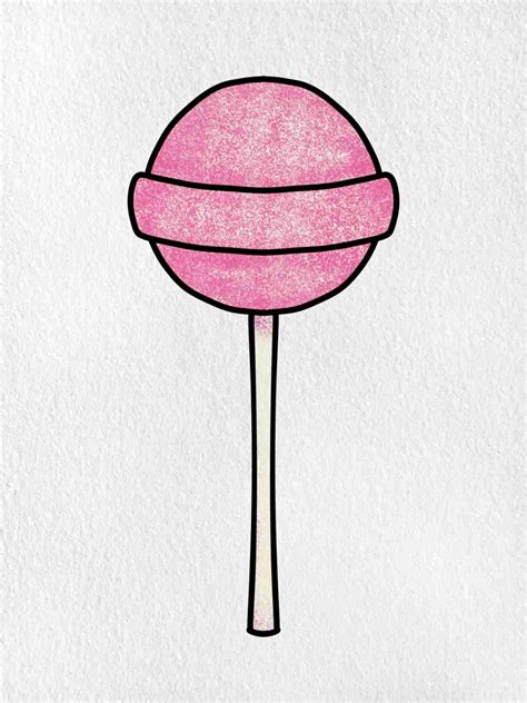 How to Draw a Lollipop How to Draw Easy