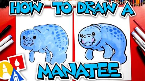 How to Draw a Manatee