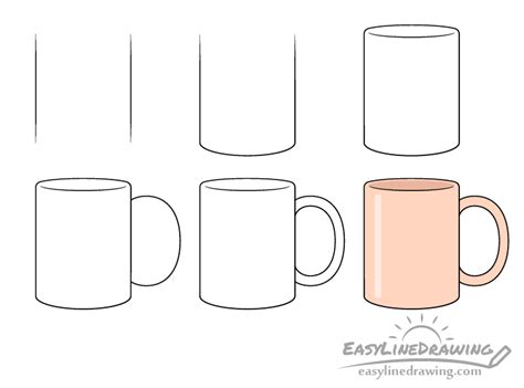 How to Draw a Mug Step by Step