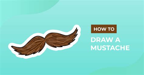 How to Draw a Mustache Design School