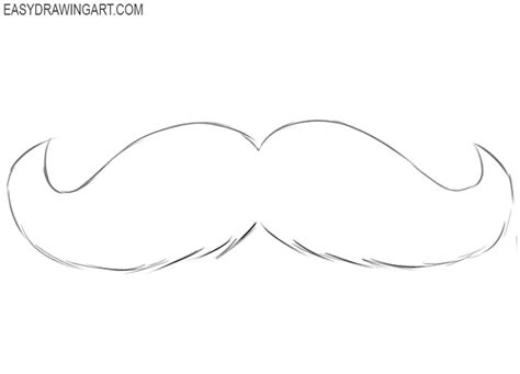How to Draw a Mustache for Beginners Mustache