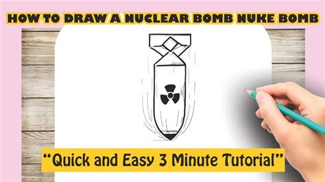 How to Draw a NUCLEAR BOMB YouTube