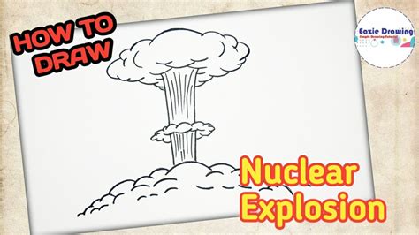 How to Draw a Nuclear Explosion YouTube