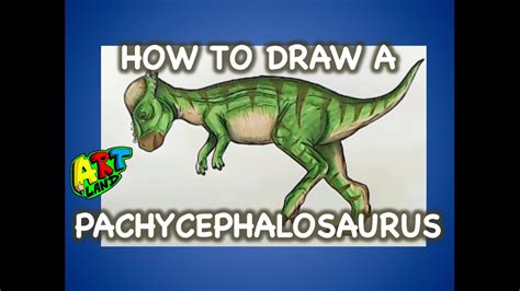 How to Draw a Pachycephalosaurus - YouTube