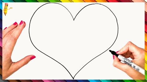 How to Draw a Perfect Heart Step by Step YouTube