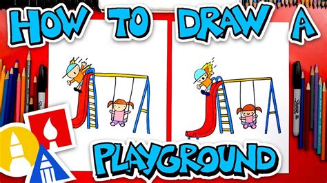 How to Draw a Playground for Kids YouTube
