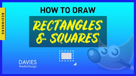 How to Draw a Rectangle in GIMP Davies Media Design