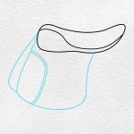 How to Draw a Saddle HelloArtsy