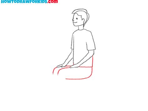 How to Draw a Sitting Person Easy Drawing Tutorial For Kids