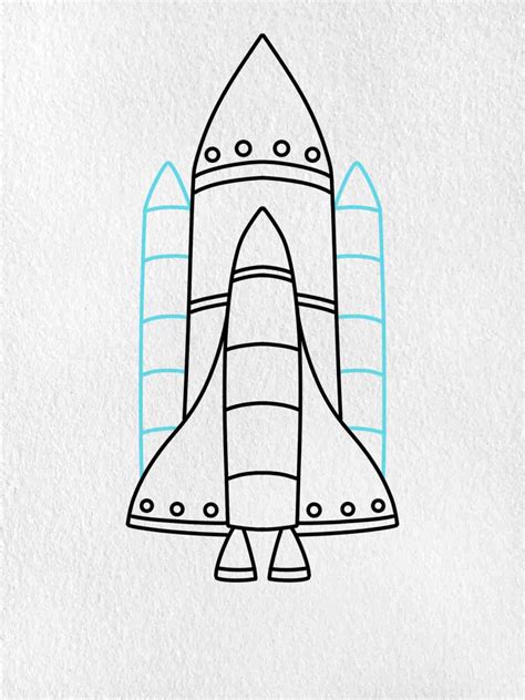 How to Draw a Spaceship Really Easy Drawing Tutorial