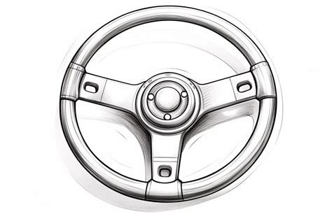 How to Draw a Steering Wheel