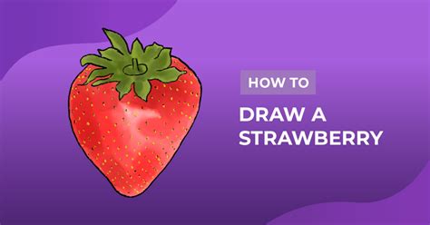 How to Draw a Strawberry Design School