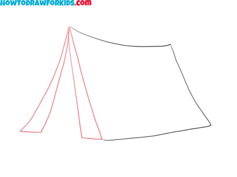 How to Draw a Tent Really Easy Drawing Tutorial in 2020 Drawing