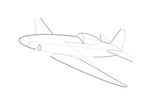 How to Draw a WW2 Fighter Plane Step by Step