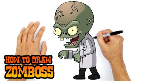 How to Draw a Zombie from Plants vs Zombies YouTube