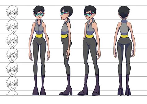 How to Draw an Animation Character Sheet