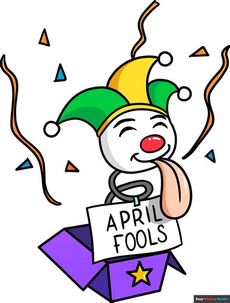 How to Draw an April Fools Day Surprise Really Easy Drawing Tutorial