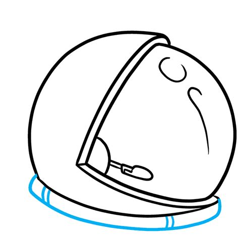 How to Draw an Astonaut Helmet Really Easy Drawing Tutorial
