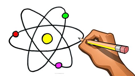 How to Draw an Atom Really Easy Drawing Tutorial Drawing tutorial