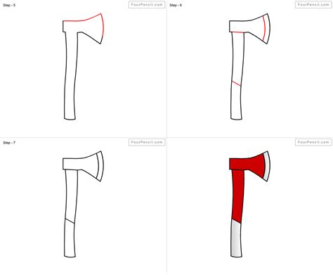 How to Draw an Axe for Kids - Easy Drawing Tutorial