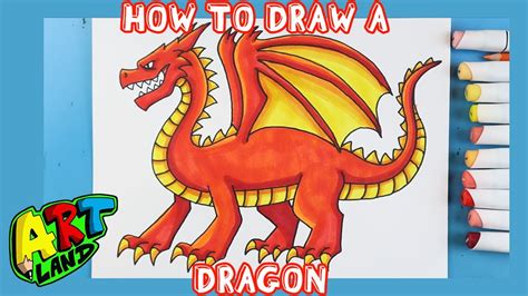 How to Draw an EASY DRAGON!!! YouTube