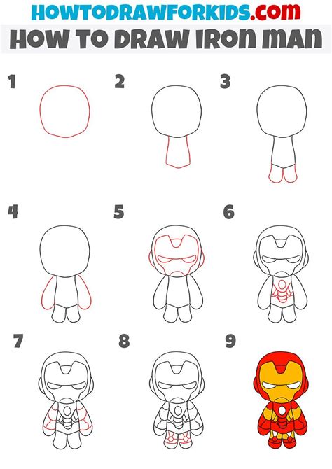 How to Draw an Iron Step by Step Kids Drawing YouTube