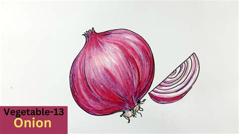 How to Draw an Onion Really Easy Drawing Tutorial