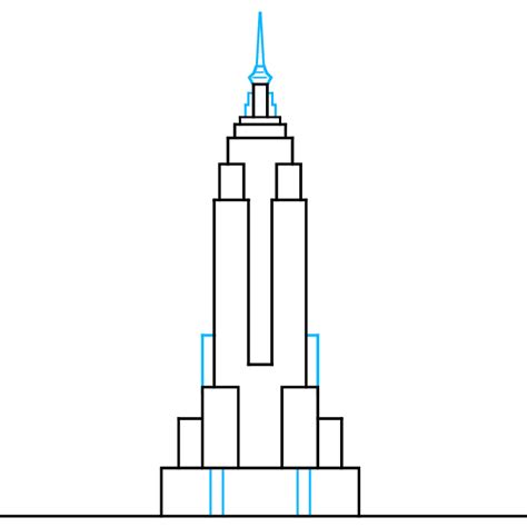 How to Draw the Empire State Building Really Easy Drawing Tutorial
