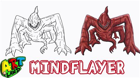 How to Draw the Mind Flayer from Season 3 A StepbyStep Guide with