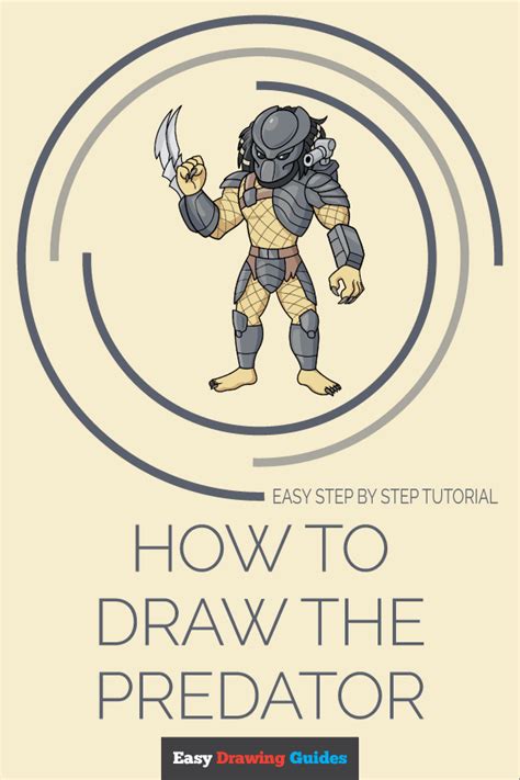 How to Draw the PREDATOR (Predator) Drawing Tutorial Draw it, Too!