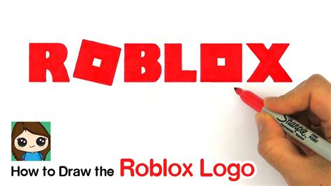 How to Draw the Roblox Logo YouTube