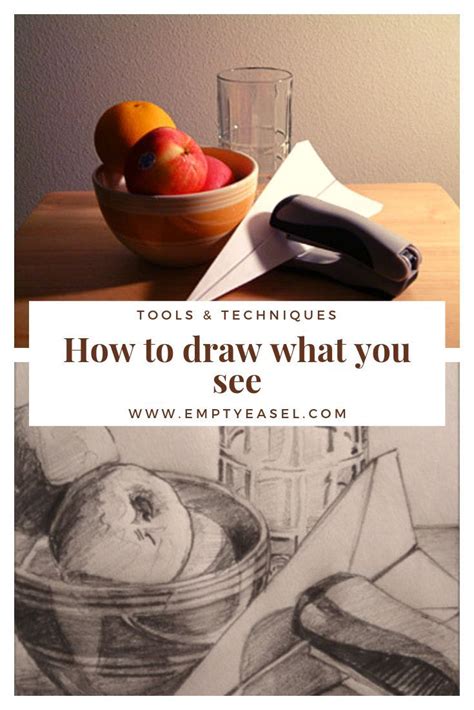 How to Draw what you See Techniques and Tips to Improve your Drawing