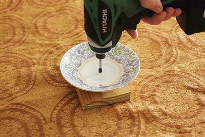 How to Drill a Hole in a China Plate eHow