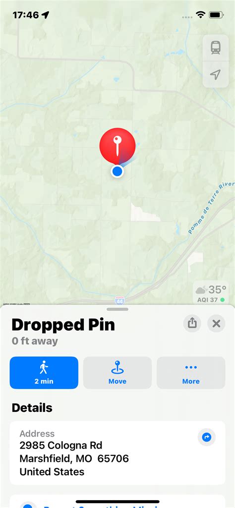 How to Drop a Pin in Maps on iPhone
