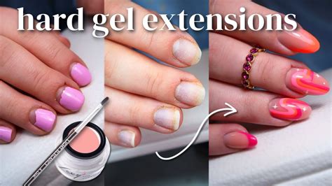 How to Dual Form Extensions With Builder Gel YouTube