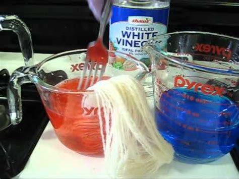 How to Dye Yarn with Food Coloring in the Microwave - YouTube