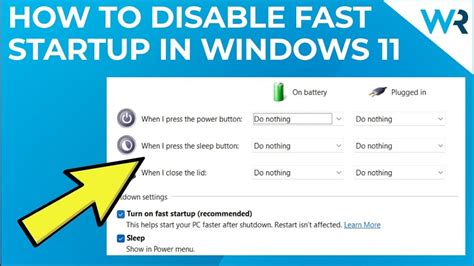 How to Easily Disable Fast Startup in Windows 11 (3 Ways) - u backup