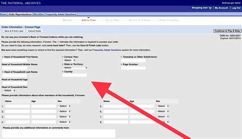 How to Easily Request a U.S. Census Record from NARA