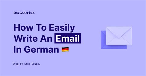 How to Easily Write an Email in German StepbyStep Guide