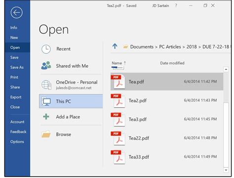 How to Edit PDF Files with Microsoft Word 2013 a TechRecipes