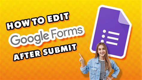How to Edit a Google Form YouTube
