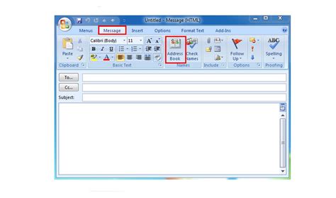 How to Email Every Contact in Your Outlook Address Book