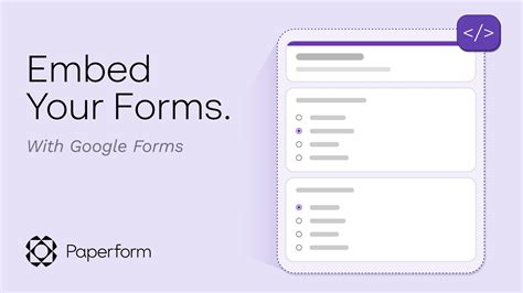 How to Embed a Google Form The Complete Guide