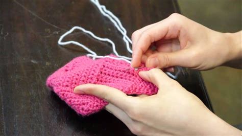 How to Embroider Letters With Yarn in Crochet Crochet Tutorials YouTube