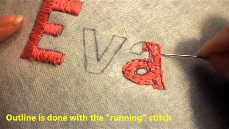 How to Embroider Letters with a Sewing Machine