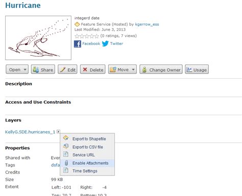 How to Enable Attachments on Hosted Feature Service - Esri Co…