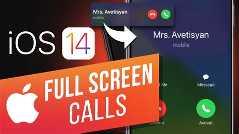 How to Enable Full Screen Incoming Calls in iOS 14 Change the …